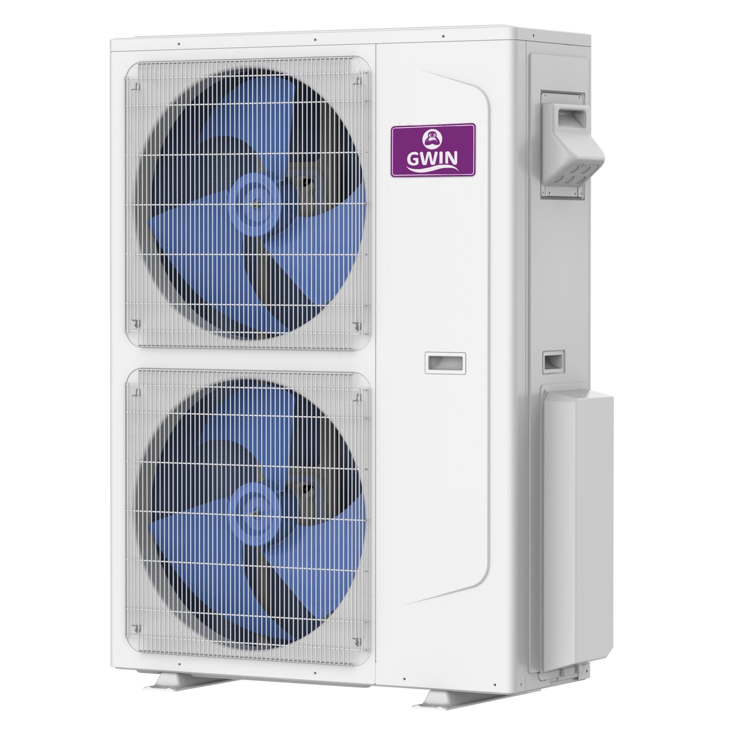 GWIN 36k BTU 22 SEER2 230V Three Zone Ductless Mini Split Complete System Condenser Only Right Facing View